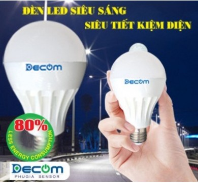 Đèn led cảm ứng hồng ngoại